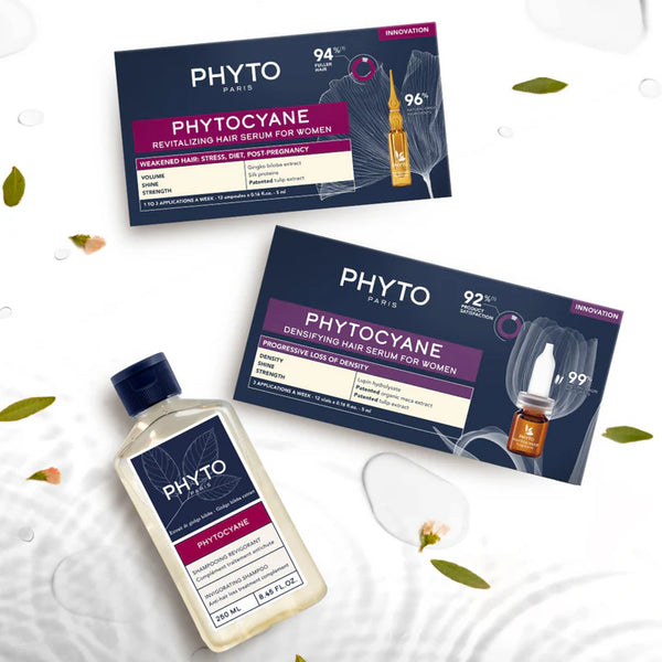 PHYTO PHYTOCYANE Women Invigorating Shampoo 250 ml / 8.5 fl oz