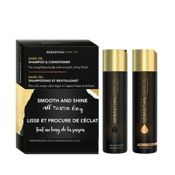 wella sebastian pro dark oil holiday duo