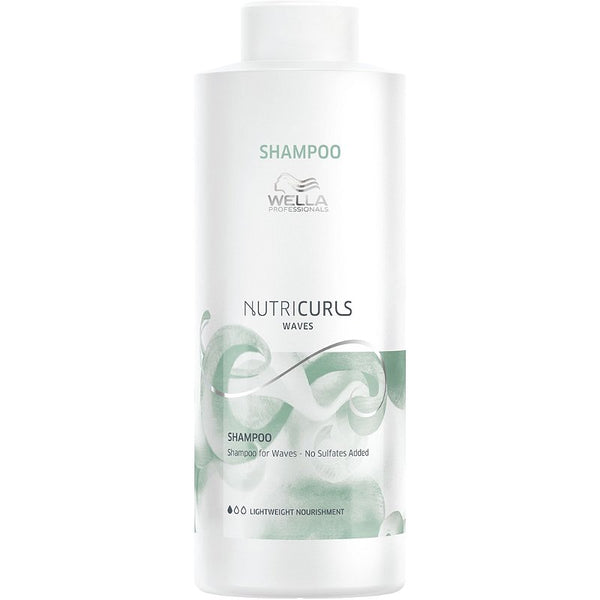 wella nutricurl shampoo for waves