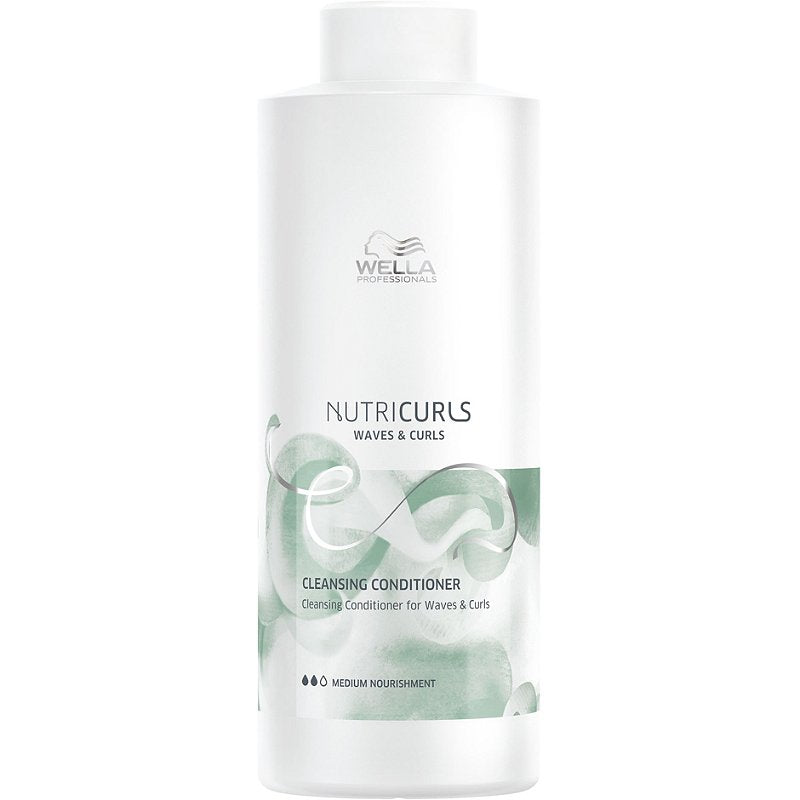 wella nutricurls cleansing conditioner for waves and curls