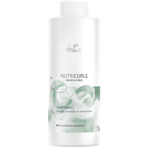 wella nutricurls detangling conditioner for waves and curls