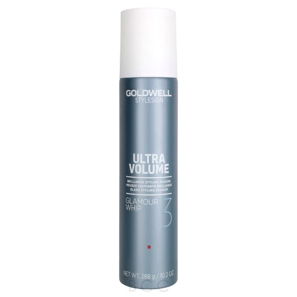 goldwell StyleSign Ultra Volume Glamour Whip Brilliance Styling Mousse 10.2oz