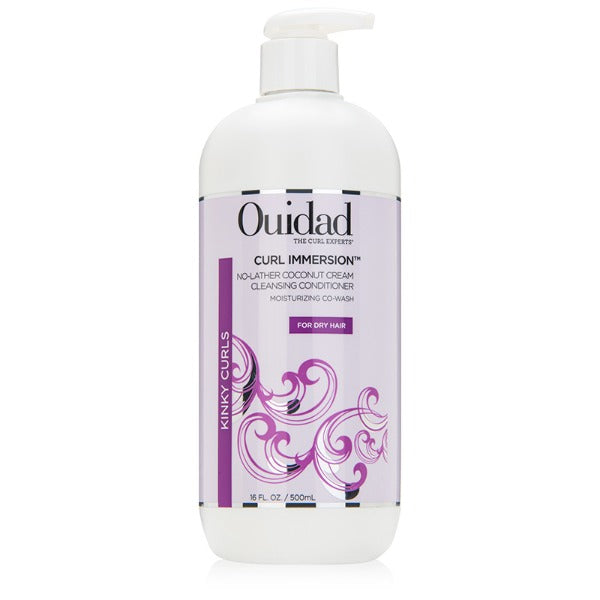 ouidad Curl Immersion No-Lather Coconut Cream Cleansing Conditioner
