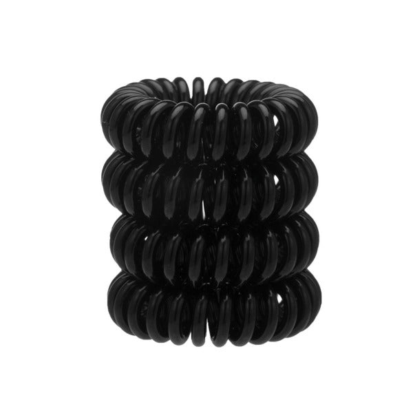 kitsch 4 Pack Hair Coils - Black