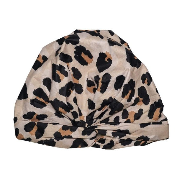 kitsch Luxe Shower Cap - Leopard