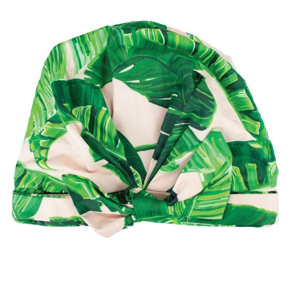 kitsch Luxe Shower Cap - Palm Leaf