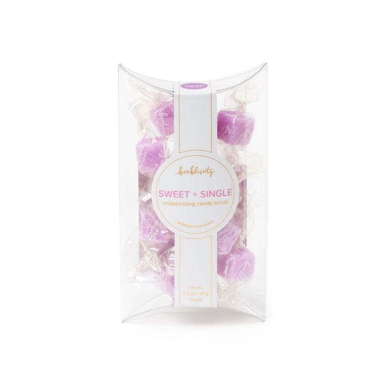 bonblissity Mini-Me Pack: Sweet+Single Candy Scrub - Lavender Luxury