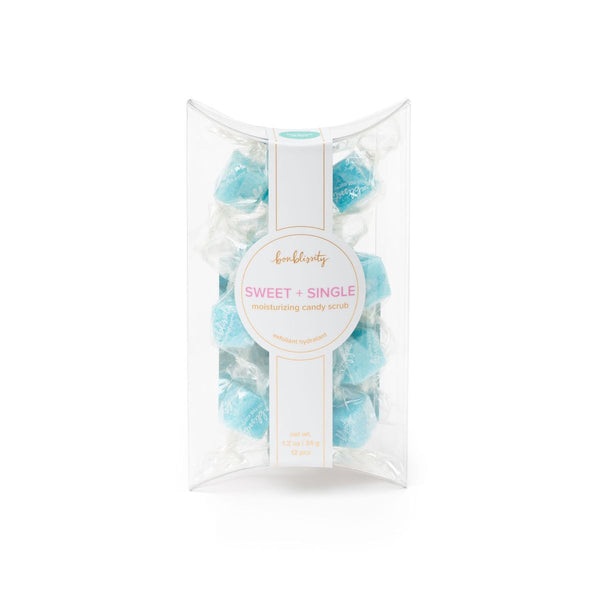 bonblissity Mini-Me Pack: Sweet+Single Candy Scrub - Ocean Mist