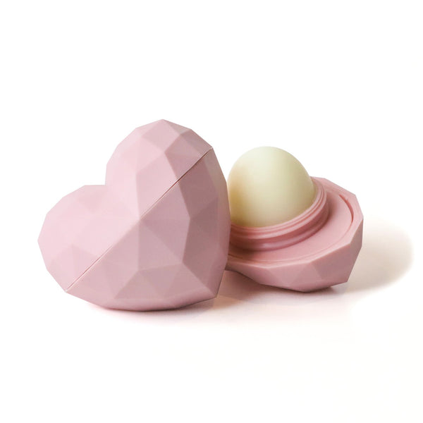 rebels refinery heart lip balm pink